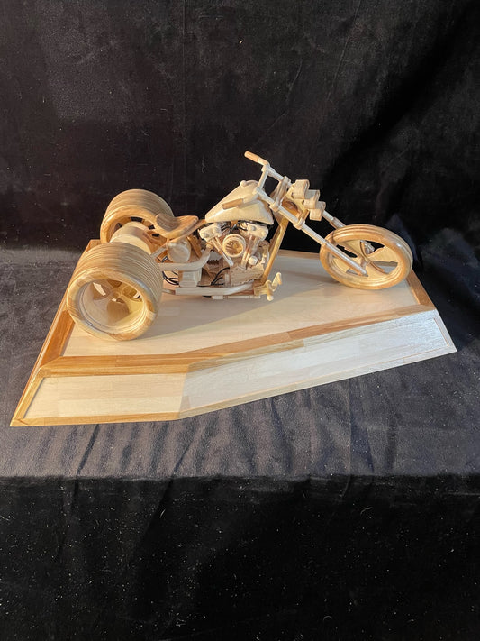 Three Wheel Model Motorcycle