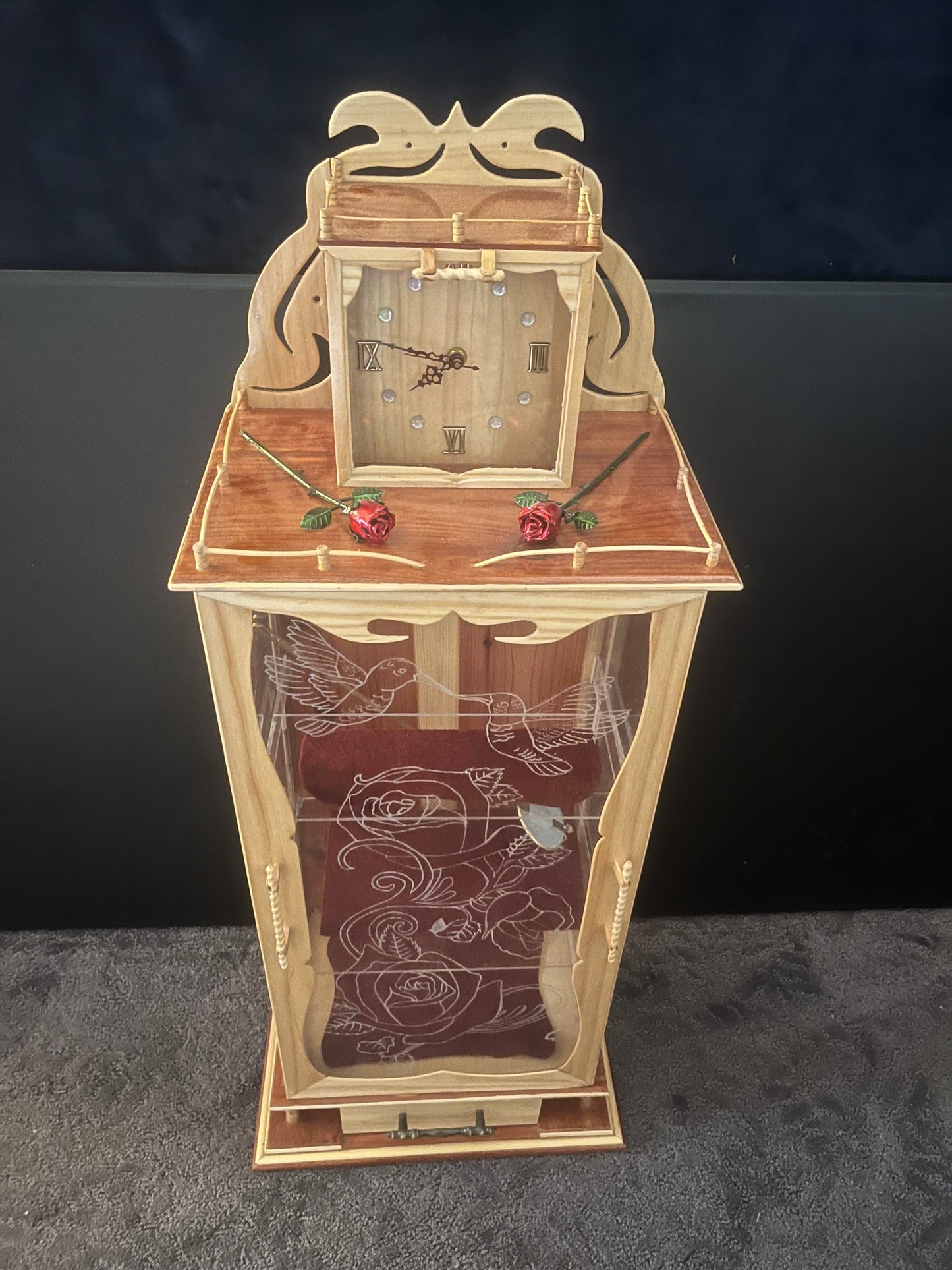 Clock Tower Jewelry Box